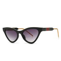 Cat-eye Shape Frame Sunglasses Classic Retro Trend Anti-blue Light Flat Mirror main image 6