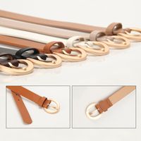 European And American Fashion Solid Color Decoration Belt main image 6