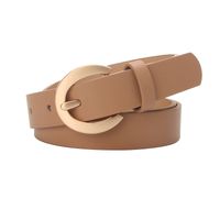 European And American Fashion Solid Color Decoration Belt main image 3