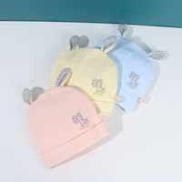 Newborn Hat Autumn And Winter New Cute Cartoon Pony Embroidery Hat main image 3