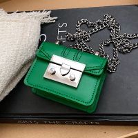 New Trendy Candy Color One-shoulder Messenger Chain Fashion Bag main image 4