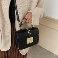 Nouveau Style Messager Sac Pour Femme Losange Petit Sac Carré Couleur Bonbon Sac À Main À Une Épaule main image 4