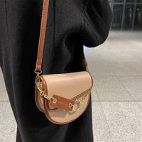 Retro Small Bag 2021 New Trendy Fashion Portable Messenger Bag Casual Shoulder Saddle Bag main image 4