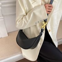 Temperament Handtaschen Neue Einfarbige Einfache Mode Beiläufige Tasche Einzelne Umhängetasche main image 5