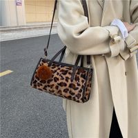 Fashion Temperament New Trendy Leopard Print Portable Shoulder Bag Korean Version Underarm Bag main image 5