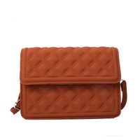 Pure Color Design Bag Fashion Trendy Rhombus Chain Messenger Bag One-shoulder Small Square Bag main image 6