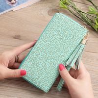 New Long Ladies Wallet Clutch Bag Tassel Multi-card Position Handbag main image 4