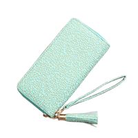 New Long Ladies Wallet Clutch Bag Tassel Multi-card Position Handbag main image 6