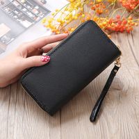New Style Lychee Pattern Wallet Ladies Long Clutch Bag main image 1