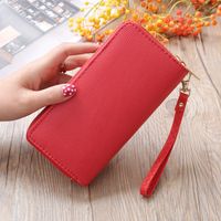 New Style Lychee Pattern Wallet Ladies Long Clutch Bag main image 3