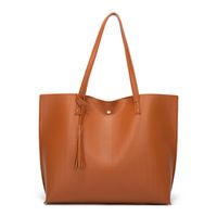 Ladies Romantic Fashion Fold Wave Pattern Single Shoulder Tote Bag main image 6