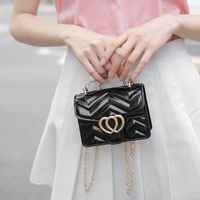 Pearl Handbag Pure Color Diamond Jelly Bag Cute Chain Bag main image 4