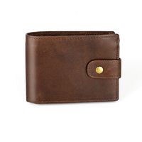 Leather Wallet Multi-card Slot Cowhide Card Holder Wallet Rfid Anti-scanning Men's Wallet main image 5