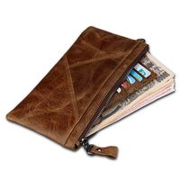 Hot-selling Leather Anti-theft Brush Anti-rfid Men's Wallet Multifunctional Men's Handbag main image 1