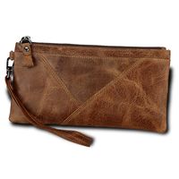 Hot-selling Leather Anti-theft Brush Anti-rfid Men's Wallet Multifunctional Men's Handbag main image 3