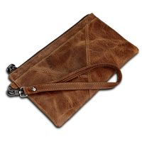 Hot-selling Leather Anti-theft Brush Anti-rfid Men's Wallet Multifunctional Men's Handbag main image 5