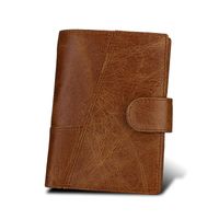 First Layer Cowhide Men's Wallet Retro Men's Wallet Rfid Fashion Wallet Leather Card Case main image 5