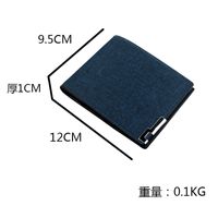 Men's Short Wallet Korean Leisure Large-capacity Wallet Card Holder Multi-card Ultra-thin Clutch main image 4