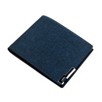 Men's Short Wallet Korean Leisure Large-capacity Wallet Card Holder Multi-card Ultra-thin Clutch main image 5