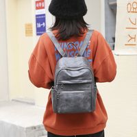 2021 Winter New Shoulder Bag Korean Leisure Travel Simple Backpack main image 5