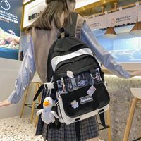 Simple Backpack Fashion Leisure Large-capacity Casual Backpack main image 3
