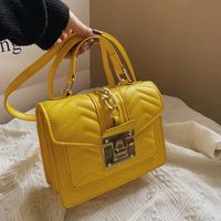 Nouveau Style Messager Sac Pour Femme Losange Petit Sac Carré Couleur Bonbon Sac À Main À Une Épaule sku image 2