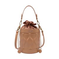 Portable Small Bag Autumn And Winter 2021 New Texture Messenger Bucket Bag sku image 2