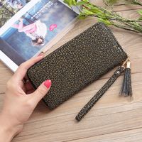 New Long Ladies Wallet Clutch Bag Tassel Multi-card Position Handbag sku image 3