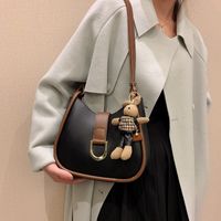 Fashion Messenger Bag Autumn And Winter Shoulder Armpit Bucket Bag sku image 5