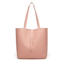 New Fashion Tote Bag Lychee Pattern Single-shoulder Big Bag sku image 1