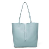 New Fashion Tote Bag Lychee-muster Single-shoulder-big Bag sku image 2