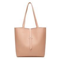 New Fashion Tote Bag Lychee-muster Single-shoulder-big Bag sku image 6