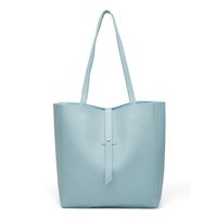 New Fashion Tote Bag Lychee Pattern Single-shoulder Big Bag sku image 7