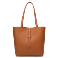 New Fashion Tote Bag Lychee-muster Single-shoulder-big Bag sku image 10