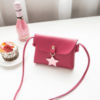 Women's Small Summer Pu Leather Cute Square Bag sku image 4