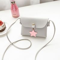 Women's Small Summer Pu Leather Cute Square Bag sku image 1