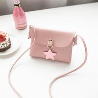 Women's Small Summer Pu Leather Cute Square Bag sku image 3
