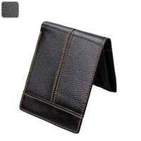 Leather Men's Wallet Rfid Crazy Horse Cowhide Short Wallet Anti-degaussing Retro Casual Coin Purse sku image 3