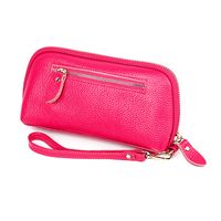 New Style Handbags Clutches Multifunctional Large-capacity Leather Wallets First Layer Cowhide Coin Purse Clutch Bag sku image 2