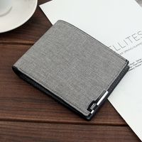 Men's Short Wallet Korean Leisure Large-capacity Wallet Card Holder Multi-card Ultra-thin Clutch sku image 2