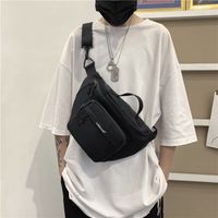 Japanese Style Messenger Bag Fashion Chest Bag Shoulder Bag sku image 1