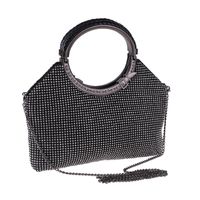 2021 Trend Women's Handbags New Diamond-studded Sequins Evening Party Bag sku image 1