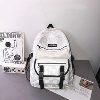 Reflective Schoolbag Large-capacity Backpack New Double-layer Backpack sku image 4