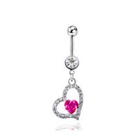 Piercing Multi-combination Pink Butterfly 6-piece Set Belly Button Ring Belly Button main image 5