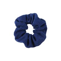 Klein Blue Simple Pure Color Head Rope Gloss Satin Temperament Hair Accessory main image 6