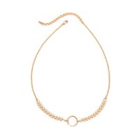 Chaîne De Clavicule Multicouche En Alliage Simple Nouvelle Tendance Collier Rond main image 6