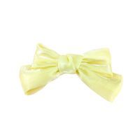 Fabric Silky Satin Bow Hairpin Simple Wide-sided Spring Clip Top Clip Steel Clip main image 6
