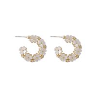 Pearl Flower Shell Earrings 2021 New Trendy Copper Earrings main image 6