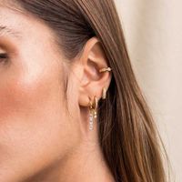 Geometric Diamond Earrings European And American Personality Earrings main image 4