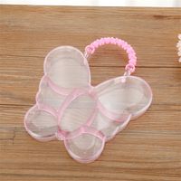 Transparent Heart Butterfly Handbag Storage Box main image 4